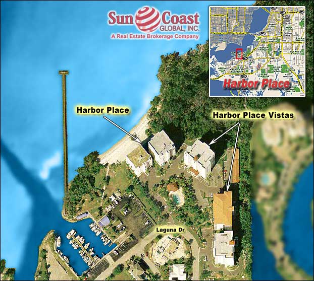 Harbor Place Overhead Map